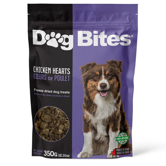 Dog Bites – Coeurs de poulet lyophilisés