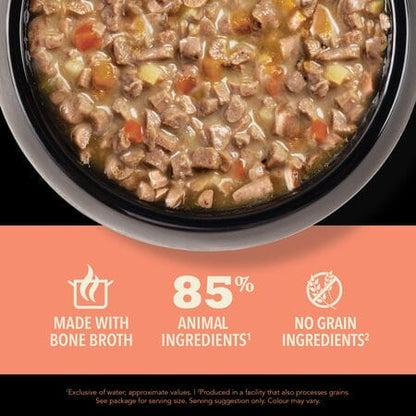 Acana – Morceaux de saumon et poulet avec bouillon d'os  - 155g