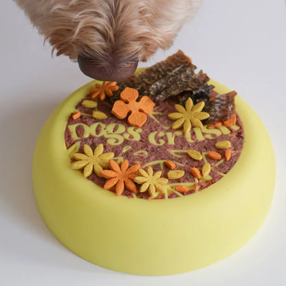 Dogs Crush – Bol ralentisseur et tapis de lèche