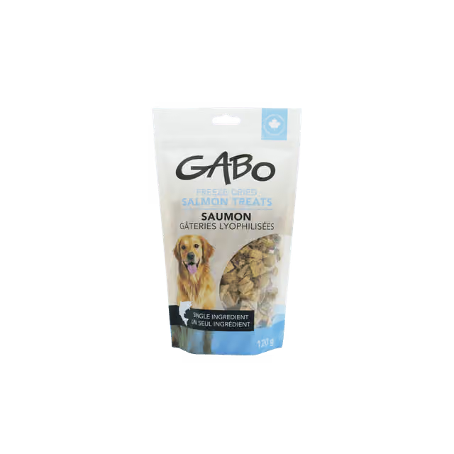 Gabo – Gâteries lyophilisées - Saumon - 120g