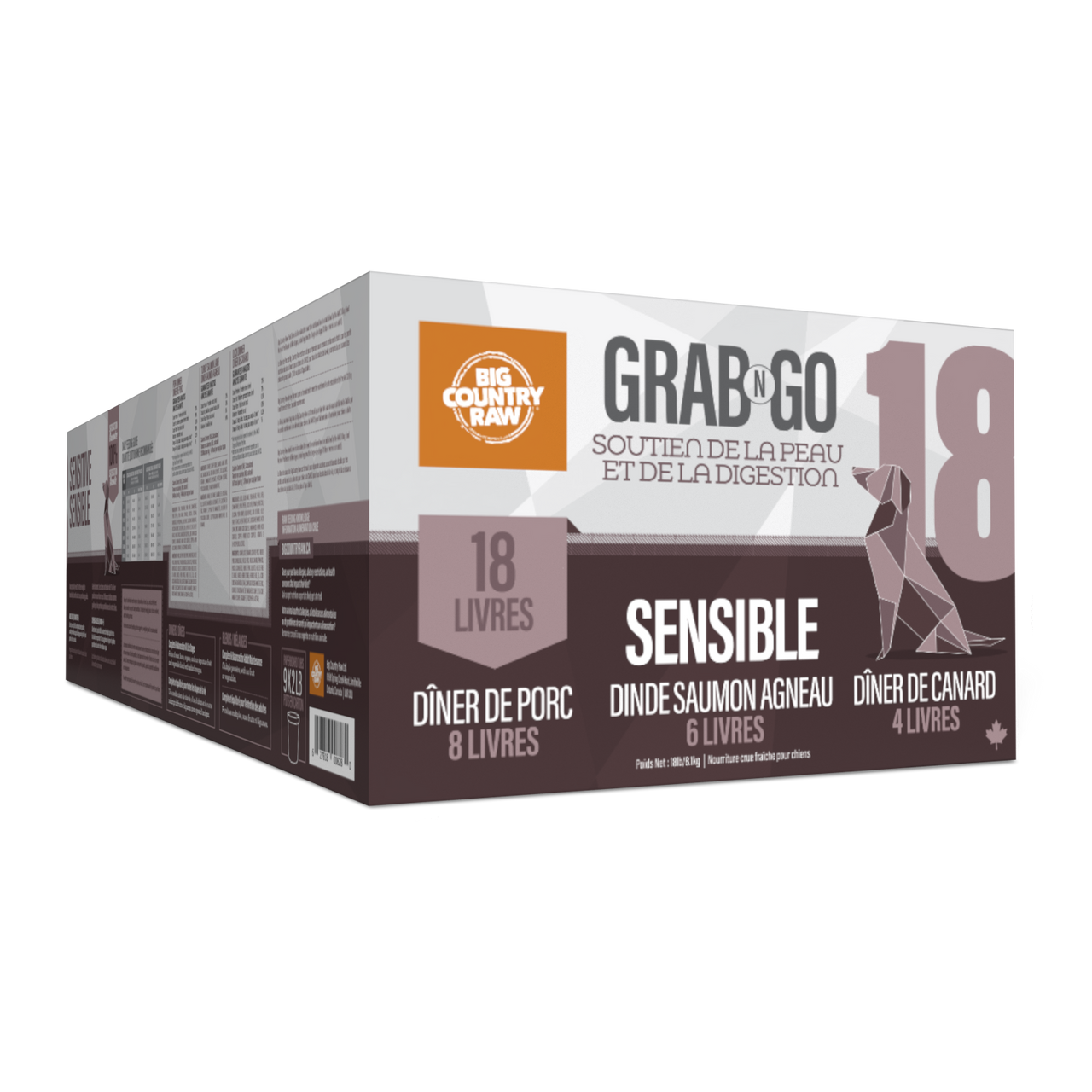 Big Country Raw – Grab N Go – Forfait Sensible (Sensitive Deal)