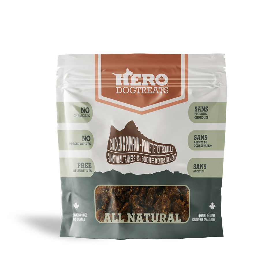 Hero Dog Treats – Bouchées d'entraînement - 85g