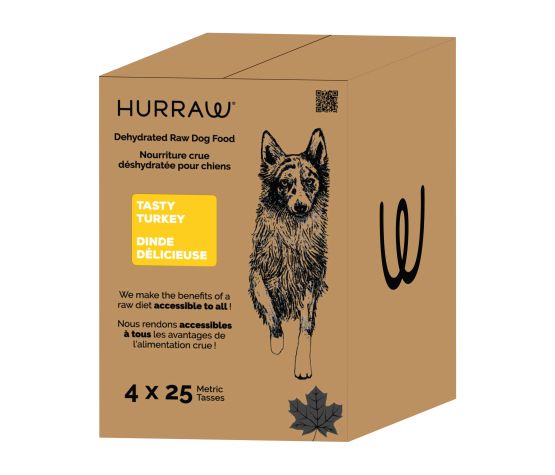 Hurraw – Nourriture crue déshydratée - Dinde