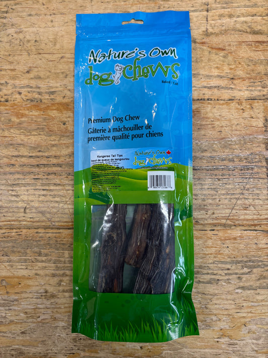 Nature's Own Dog Chew – Queue de kangourou (paquet de 3)
