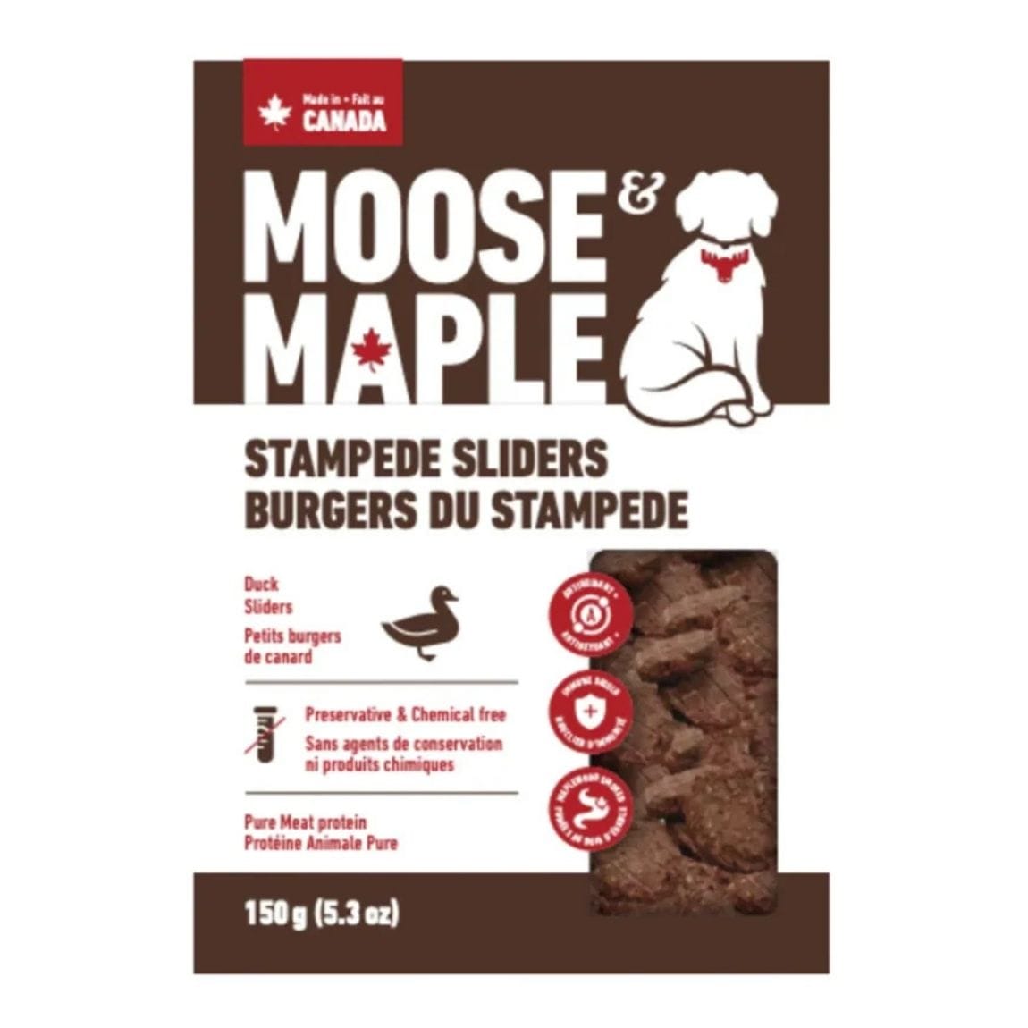 Moose & Maple – Burgers du Stampede - 150g