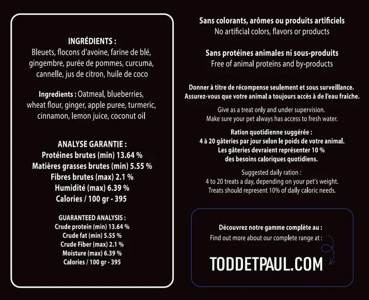 Todd & Paul – Biscuits – Bleuets