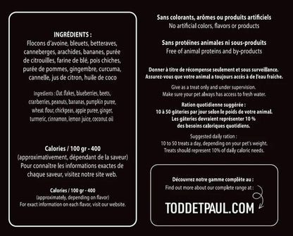 Todd & Paul – Pastilles d'entraînement – Saveurs assorties
