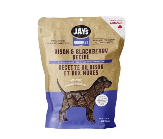 Jay's – Gourmet - Bison et aux mûres - 454g