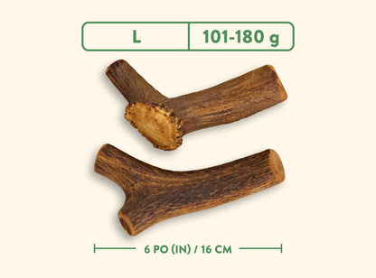 Jawgler – Bois de cervidés entier – Jambon fumé à l'érable