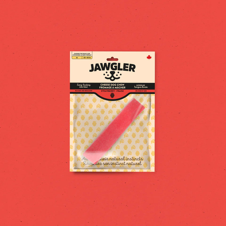 Jawgler – Fromage à mâcher - Fraise et bleuet
