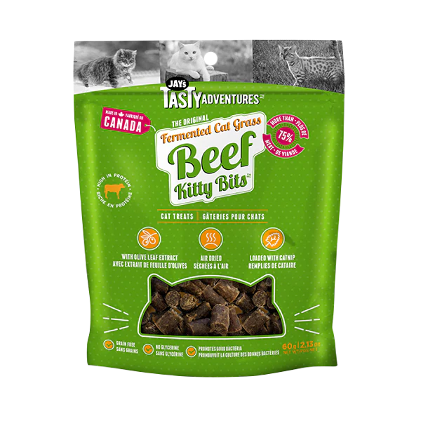 Jay's  – Gâteries fermentées à l'herbe à chat - 60g