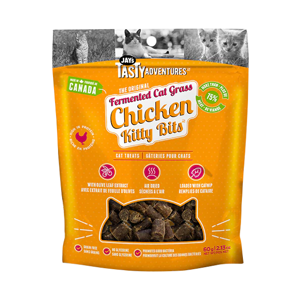 Jay's  – Gâteries fermentées à l'herbe à chat - 60g