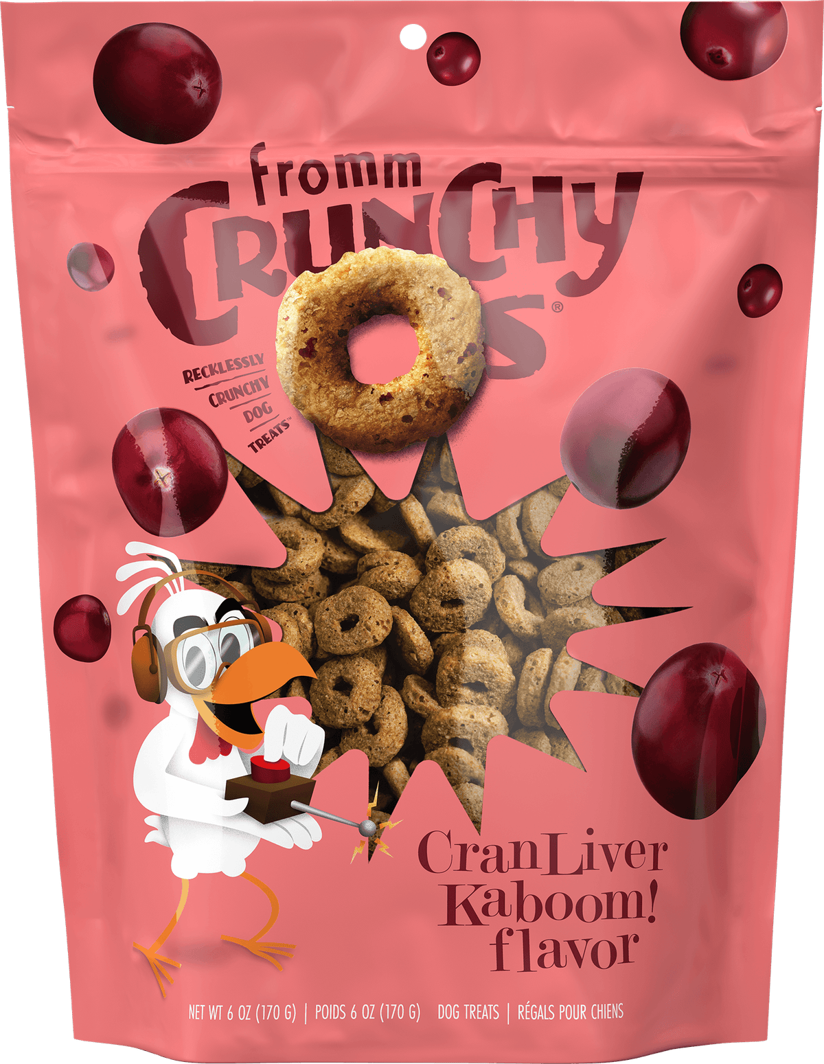 Fromm – Crunchy Os – Canneberges et foie