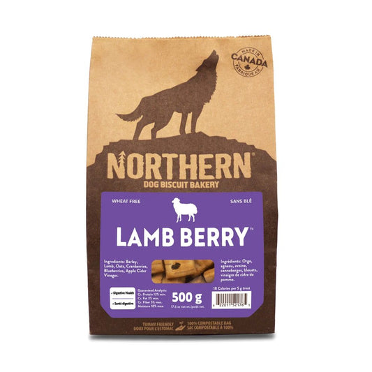 Northern – Biscuits Agneau et baies - 500g