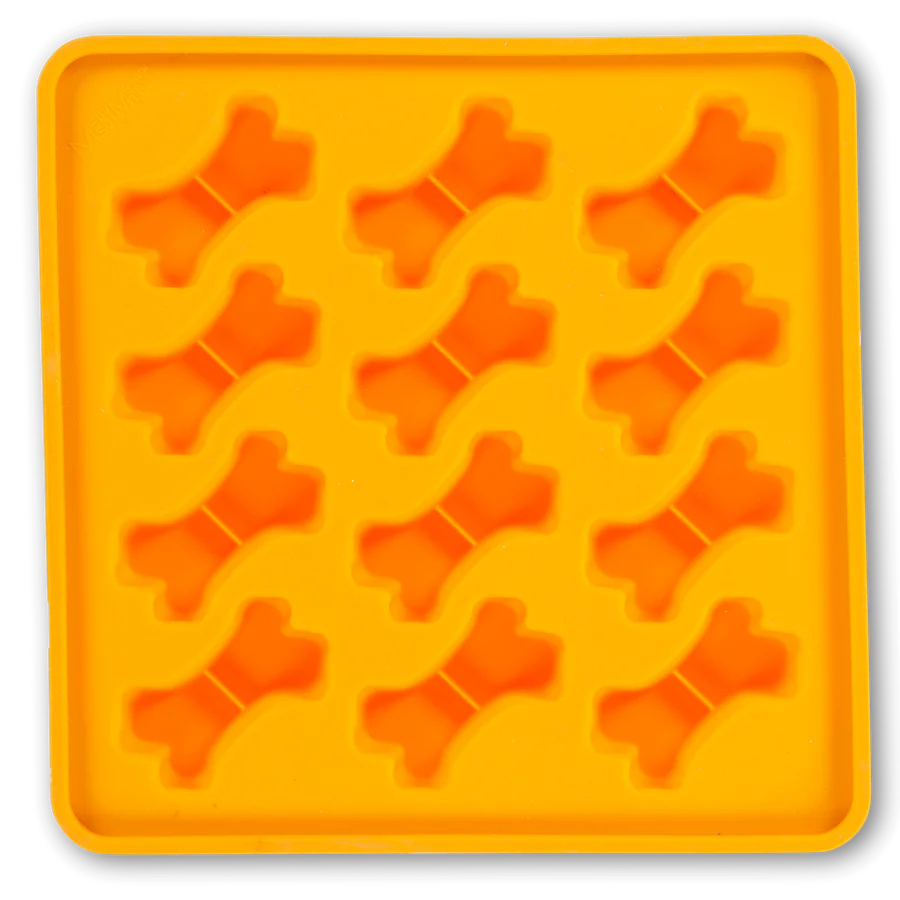 Messy Mutts – Moule en silicone - 12 petits os