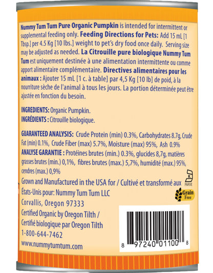 Nummy Tum-Tum – Complément alimentaire de citrouille – 398ml