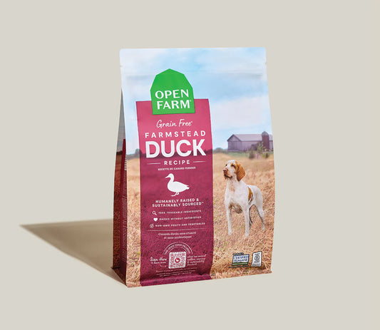 Open Farm – Recette au canard – Sans grains
