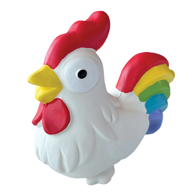 Foufoubrands – Jouet à mâcher - Coq one love - 4.5''
