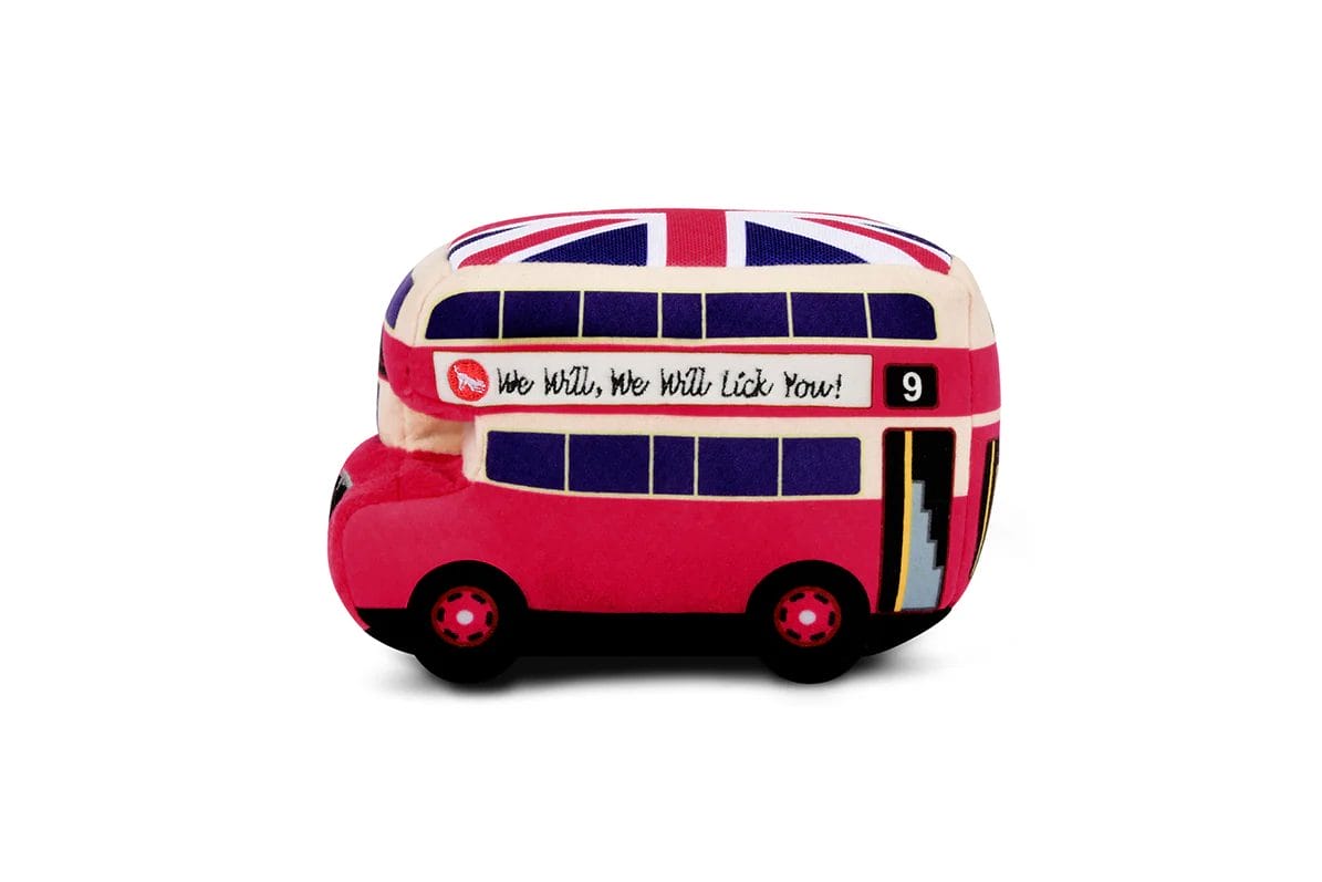 P.L.A.Y. – Collection trajet canin- Peluche bus de Londres