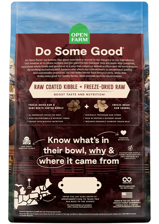 Open Farm – RawMix - Sans grains - Front range