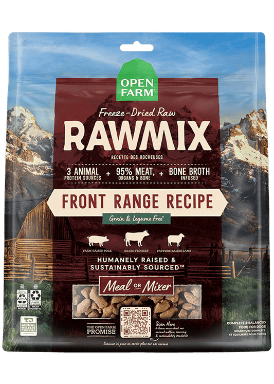 Open Farm – Nourriture lyophilisée  – RawMix Front Range