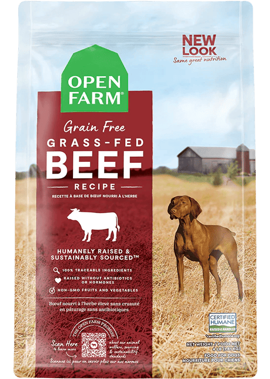 Open Farm – Recette au boeuf – Sans grains