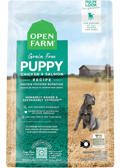 Open Farm – Recette pour chiot – Sans grains