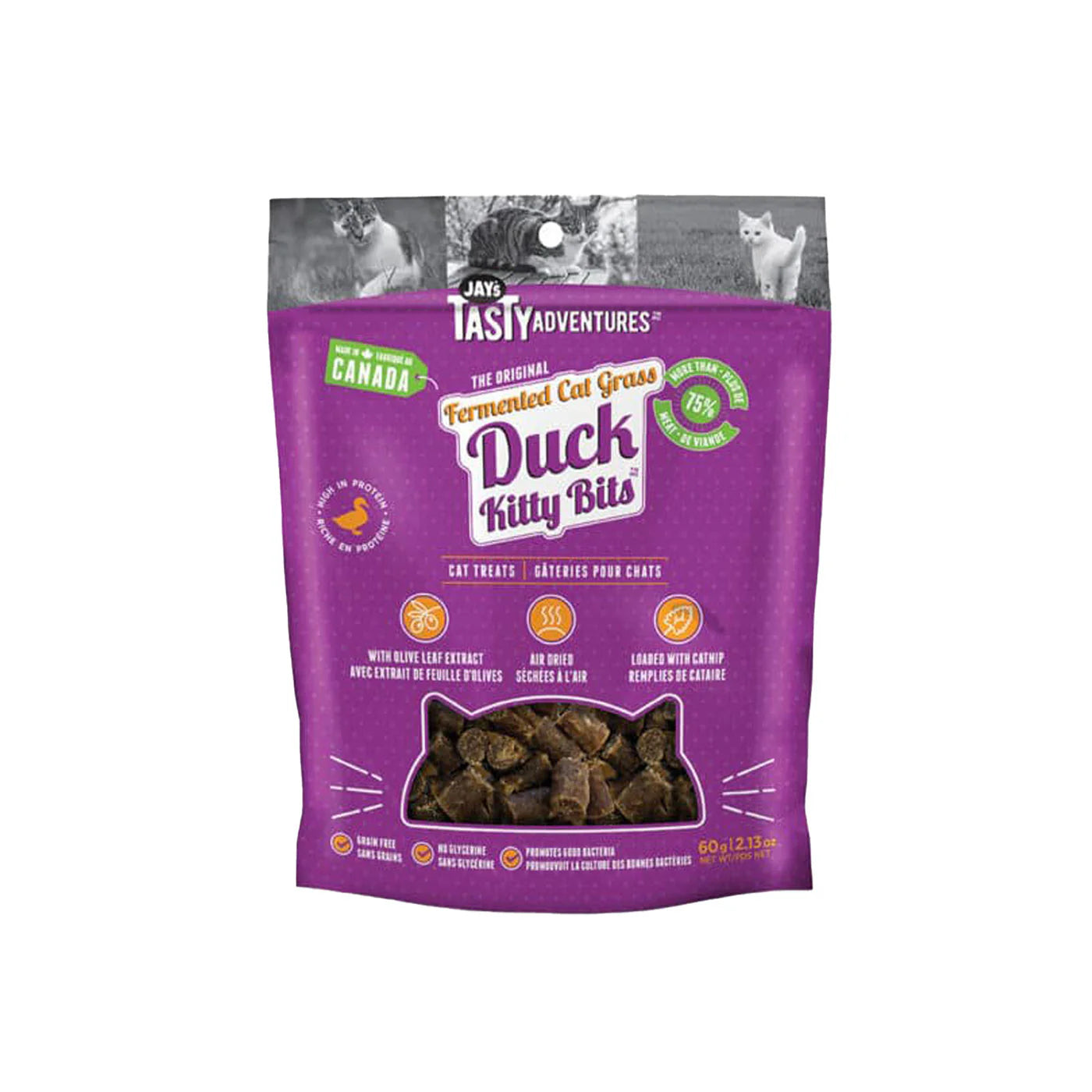 Jay's  – Gâteries fermentées à l'herbe à chat - 60g