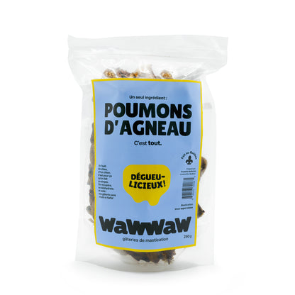 Wawwaw – Poumons d'agneau - Sac 250g