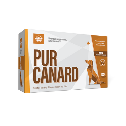 Big Country Raw – Formule Pur – Canard - 4lbs