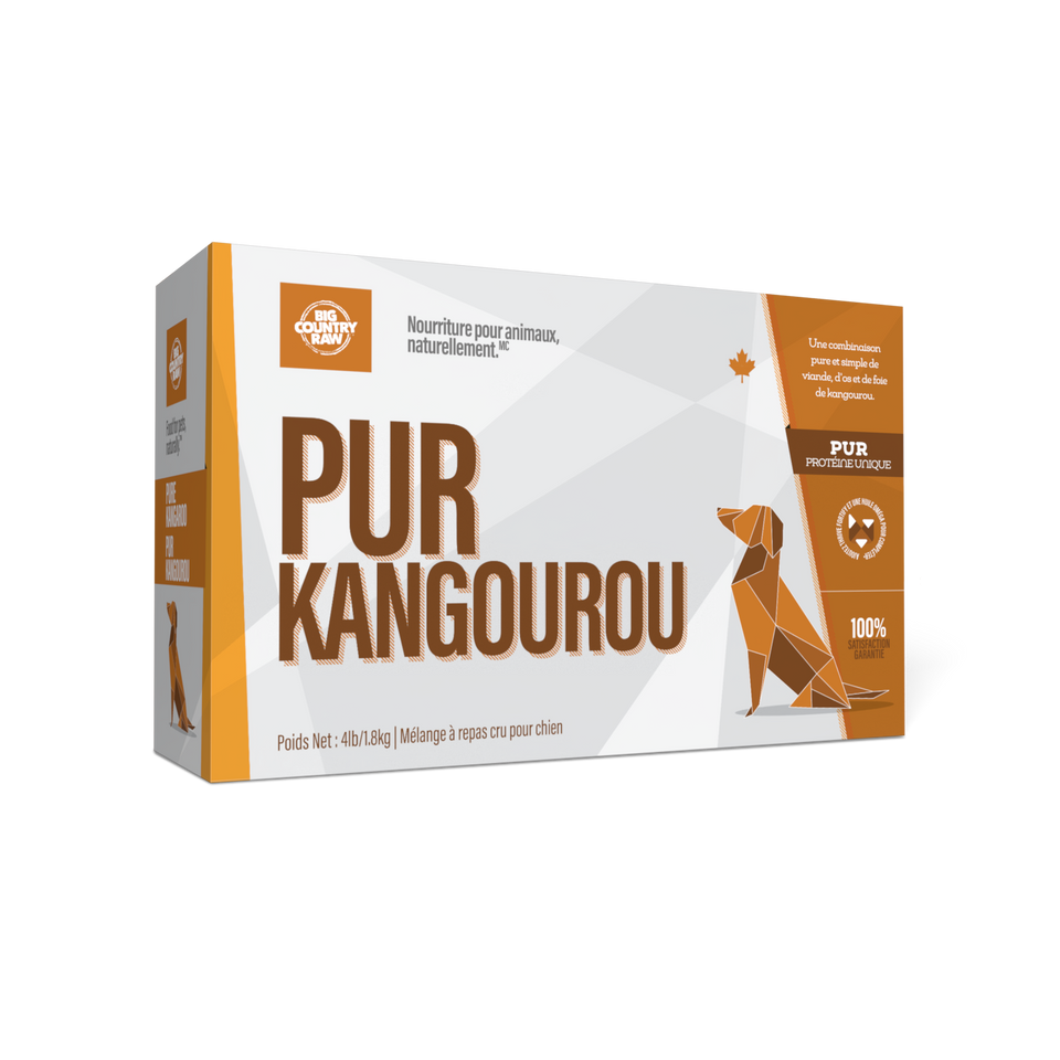 Big Country Raw – Formule Pur – Kangourou - 4lbs