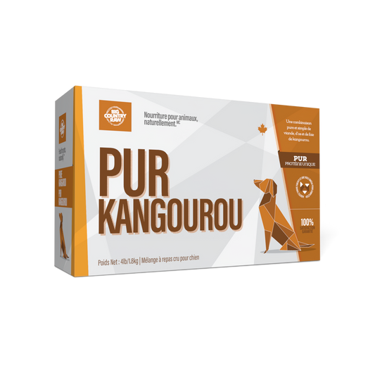 Big Country Raw – Formule Pur – Kangourou - 4lbs