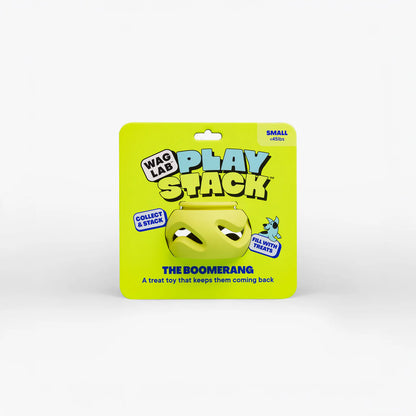 Wag Lab – Play Stack - Jouet intéractif - Boomerang