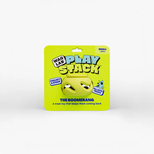 Wag Lab – Play Stack - Jouet intéractif - Boomerang