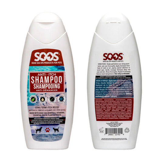 SOOS – Shampooing anti-démangeaisons