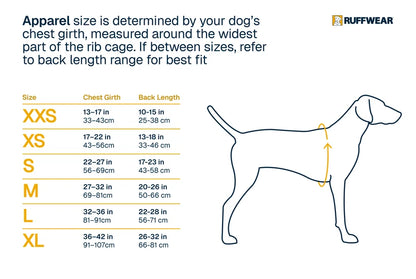Ruffwear – Gilet polaire Timberline fuse avec harnais intégré