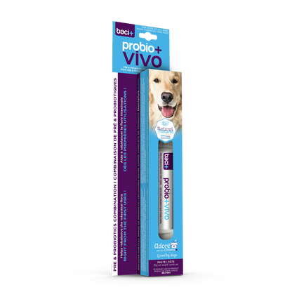 Baci + – Probio+Vivo - Soulagement digestif rapide pour chiens