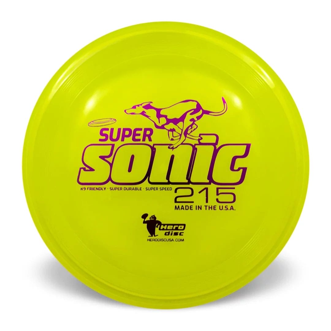 Hero Disc USA – Frisbee SuperSonic 215 K9 Candy
