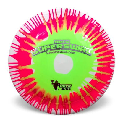 Hero Disc USA – Frisbee Superswirl 215 - Taffy Dye
