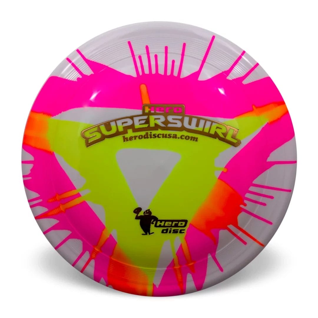 Hero Disc USA – Frisbee Superswirl 215 - Taffy Dye