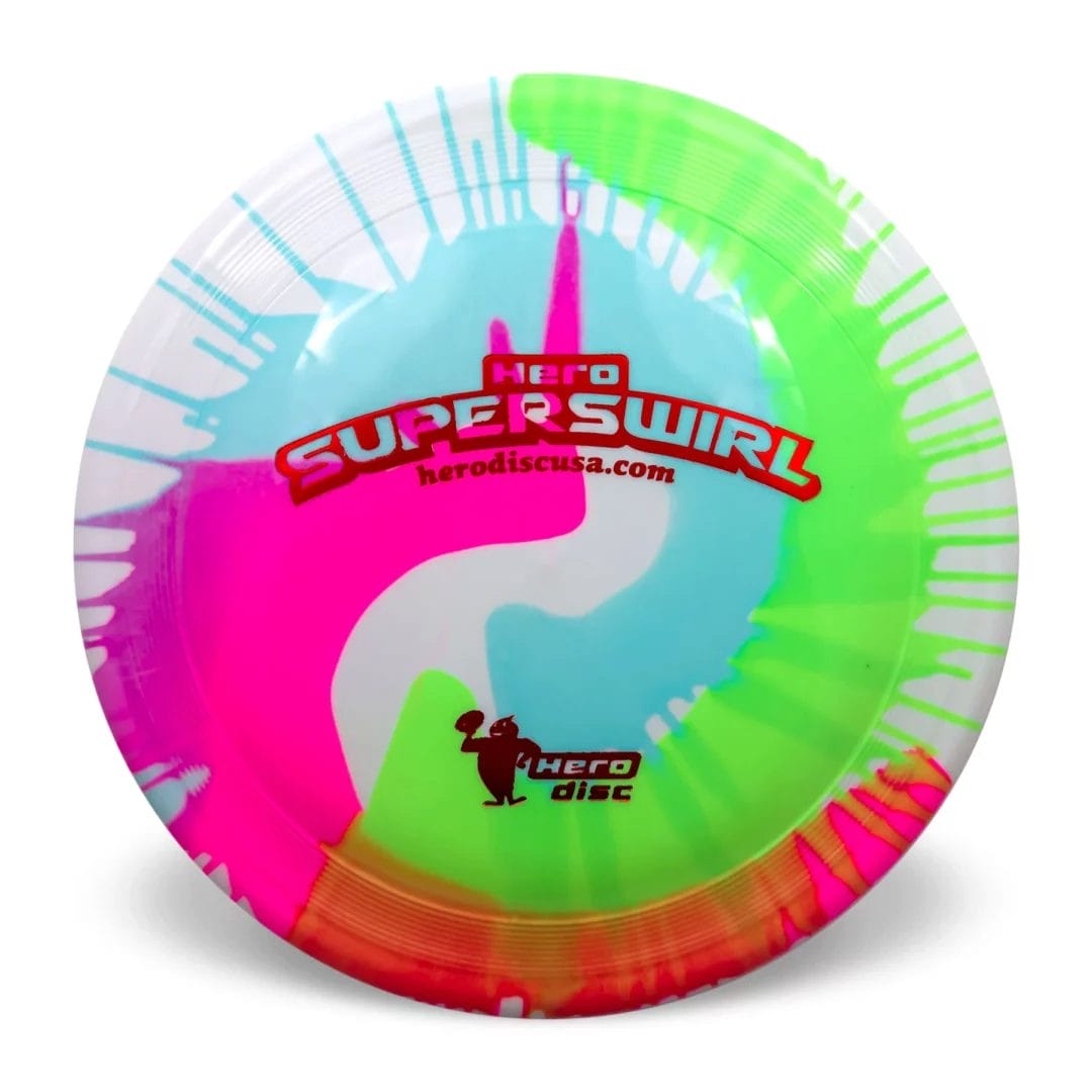 Hero Disc USA – Frisbee Superswirl 215 - Taffy Dye