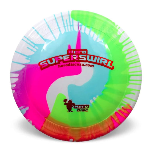 Hero Disc USA – Frisbee Superswirl 215 - Taffy Dye