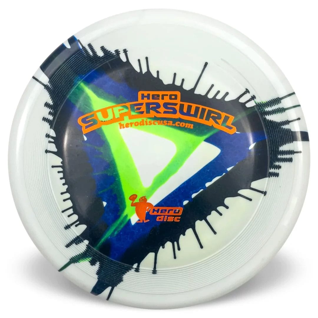 Hero Disc USA – Frisbee Superswirl 235 - Top Dye