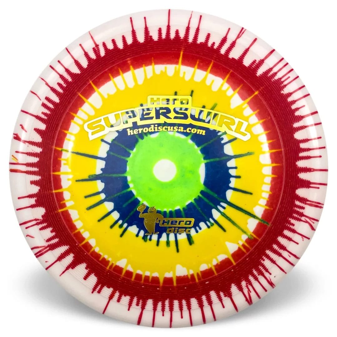 Hero Disc USA – Frisbee Superswirl 235 - Top Dye