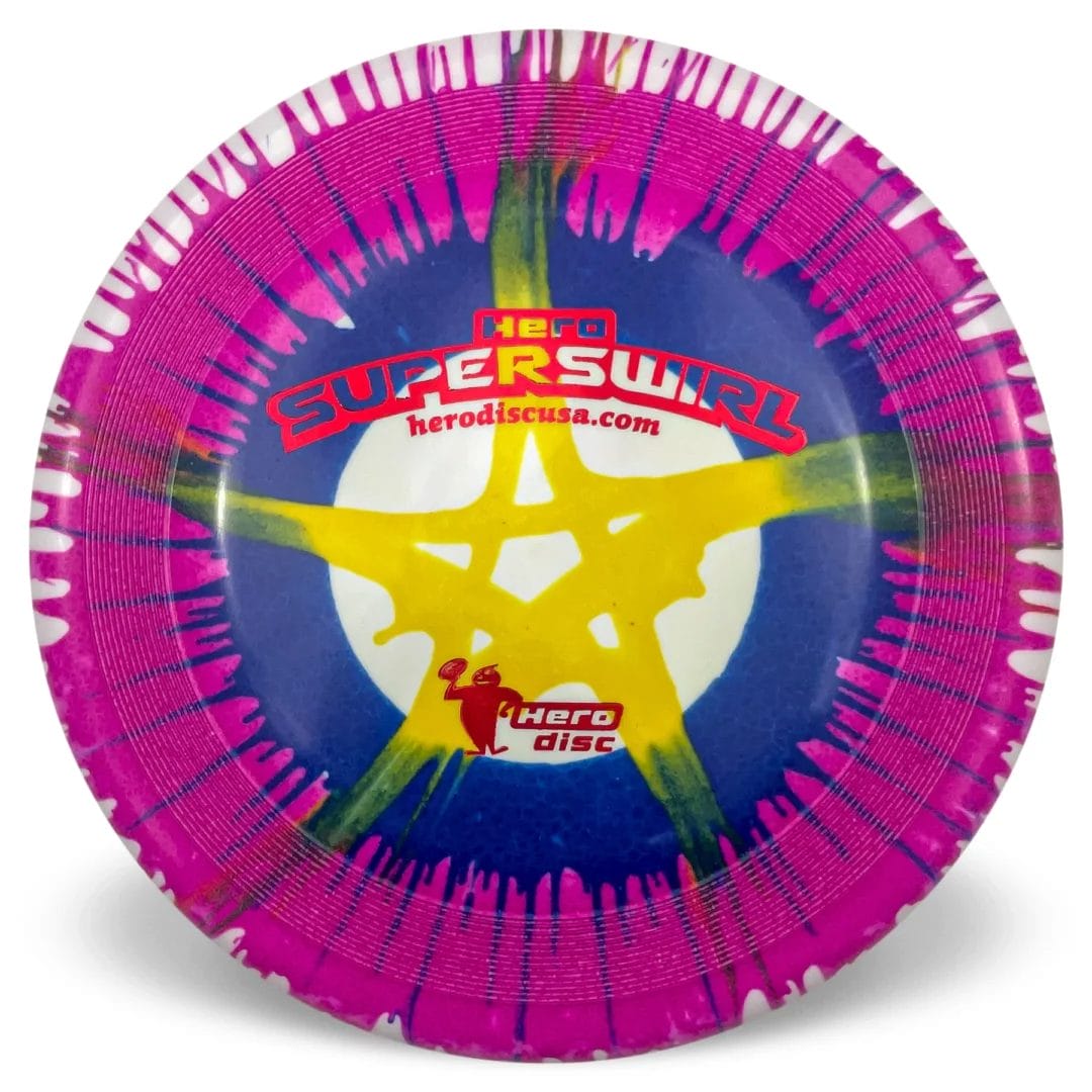 Hero Disc USA – Frisbee Superswirl 235 - Top Dye