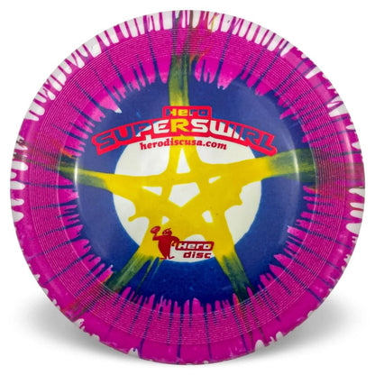 Hero Disc USA – Frisbee Superswirl 235 - Top Dye