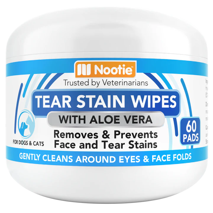 Nootie – Lingettes nettoyantes pour les larmes
