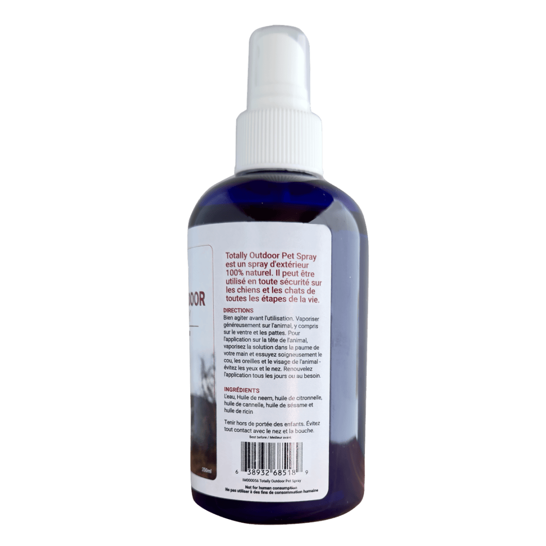 Totally Raw Pet Food – Vaporisateur extérieur - 250ml