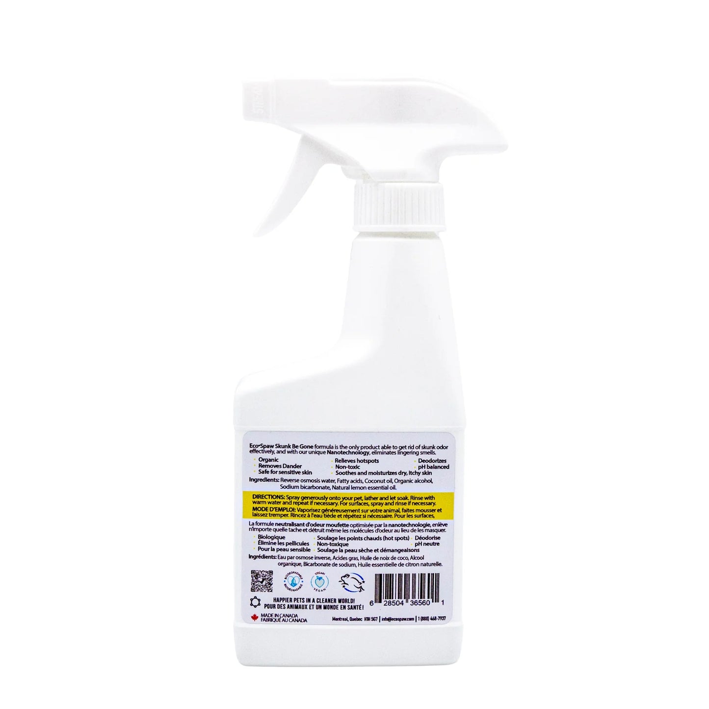 Eco-Spaw – Neutralisant d'odeur de moufette