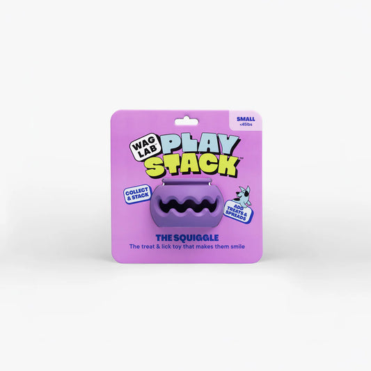 Wag Lab – Play Stack - Jouet intéractif - The squiggle